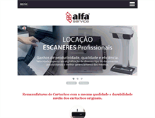 Tablet Screenshot of alfaservicepb.com.br